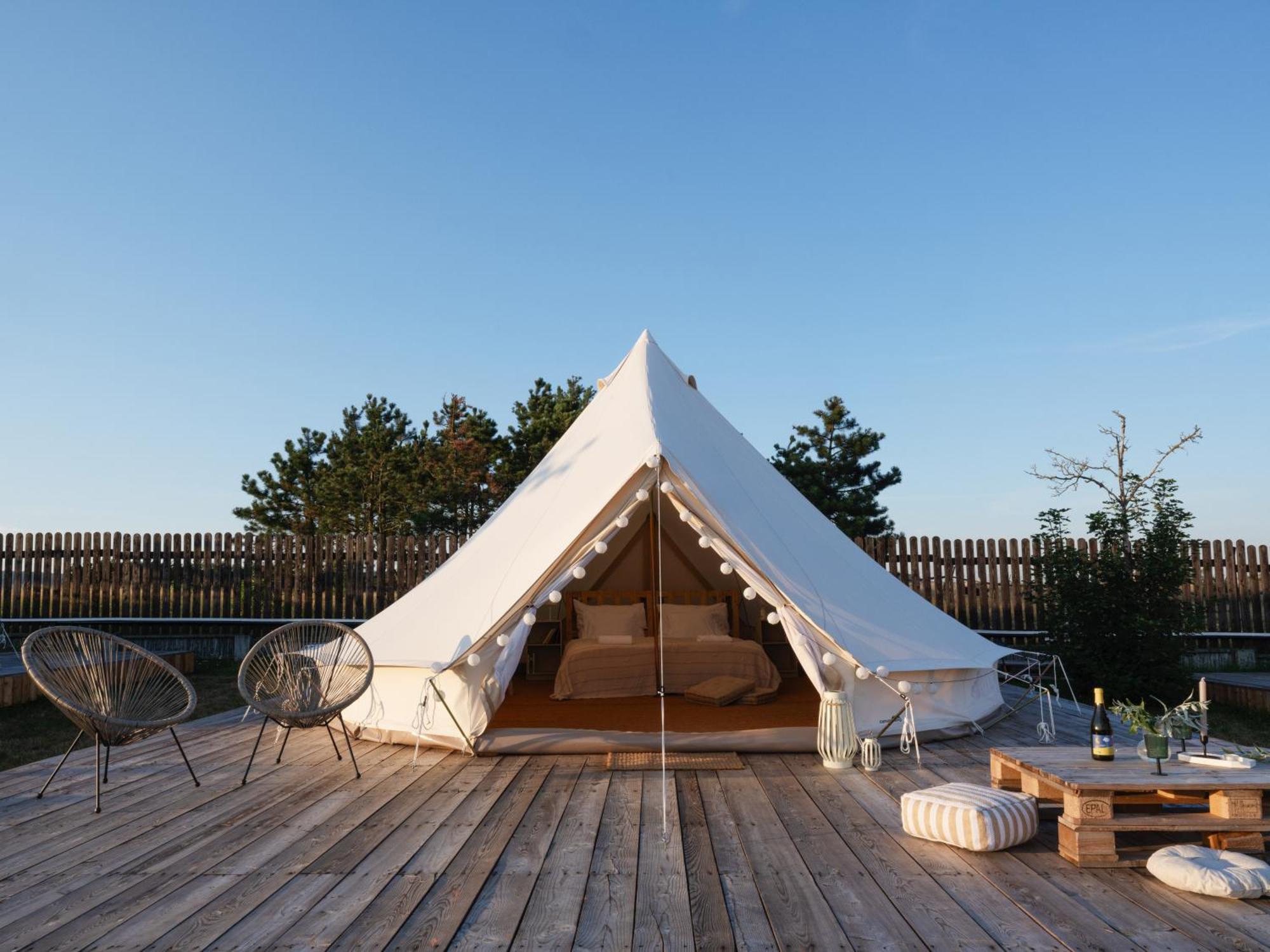 Glamping Pospolu Luxury tent Mokrovraty